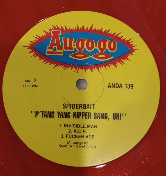 Spiderbait – P'Tang Yang Kipper Bang-Uh (E/VG+) – 10", AU 1991 - Image 5