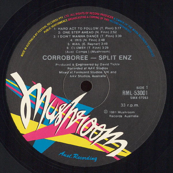 Split Enz – Corroboree (VG/VG) – LP, AU 1981 - Image 4