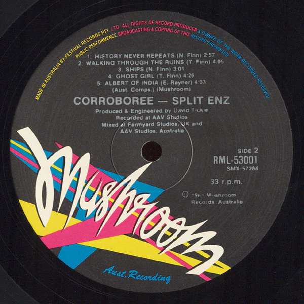 Split Enz – Corroboree (VG/VG) – LP, AU 1981 - Image 5
