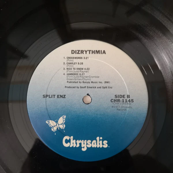 Split Enz – Dizrythmia (VG/VG) – LP, US 1977 - Image 2