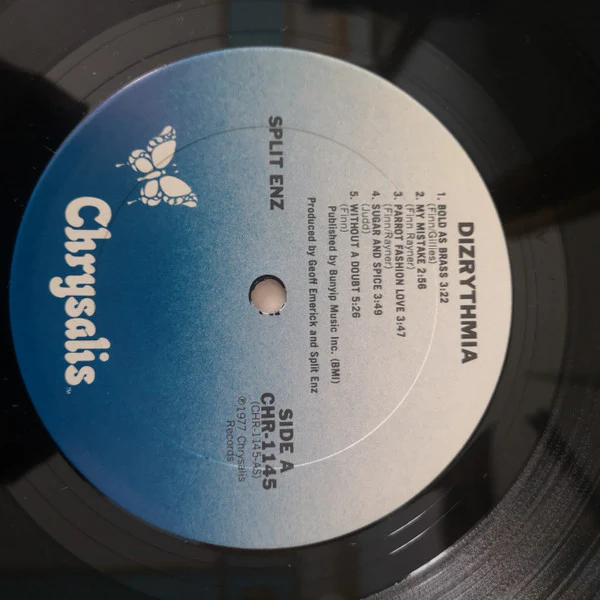 Split Enz – Dizrythmia (VG/VG) – LP, US 1977 - Image 3
