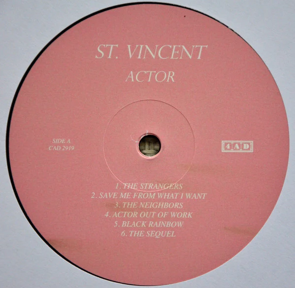 St. Vincent – Actor (VG/VG+) – LP, UK 2009 - Image 4