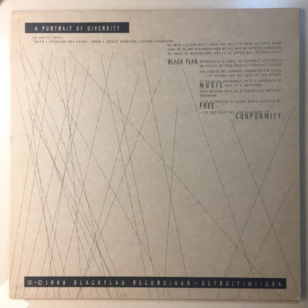 Stacey Pullen, Black Odyssey – Sweat (VG/VG+) – 12", US 1998 - Image 2