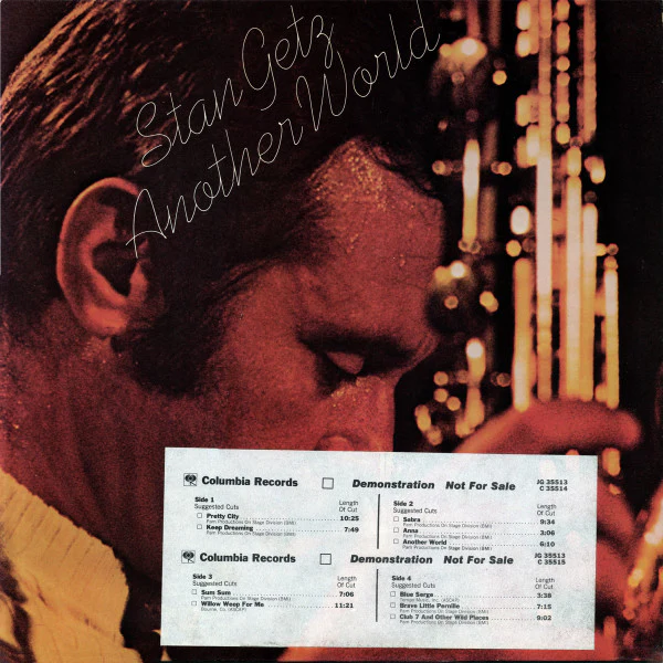 Stan Getz – Another World (VG+/VG+) – 2xLP, US 1978 - Image 2