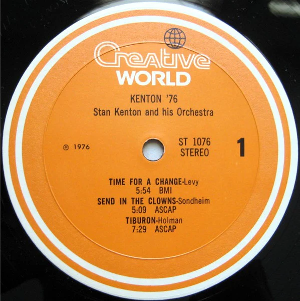 Stan Kenton And His Orchestra – Kenton '76 (VG+/VG+) – LP, US 1976 - Image 3