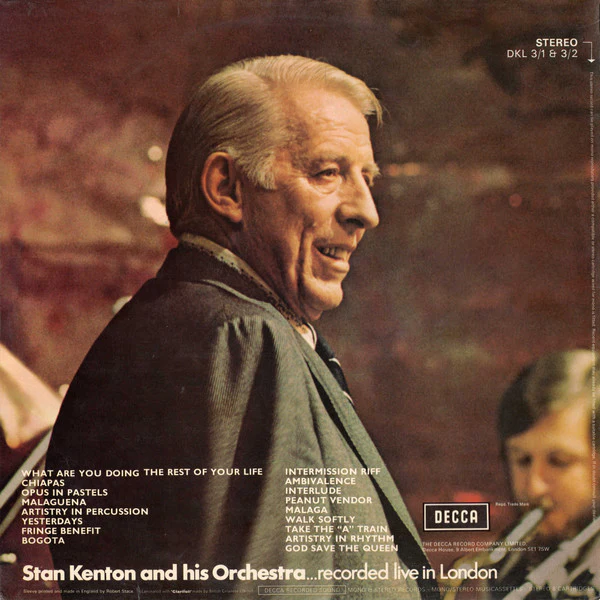 Stan Kenton – Stan Kenton Today (VG+/VG+) – 2xLP, UK 1972 - Image 2