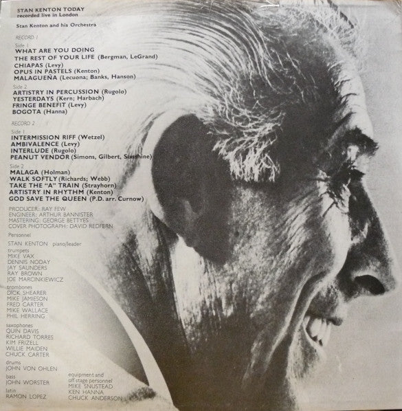 Stan Kenton – Stan Kenton Today (VG+/VG+) – 2xLP, UK 1972 - Image 8