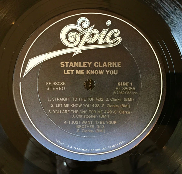 Stanley Clarke – Let Me Know You (VG/VG) – LP, US 1982 - Image 5