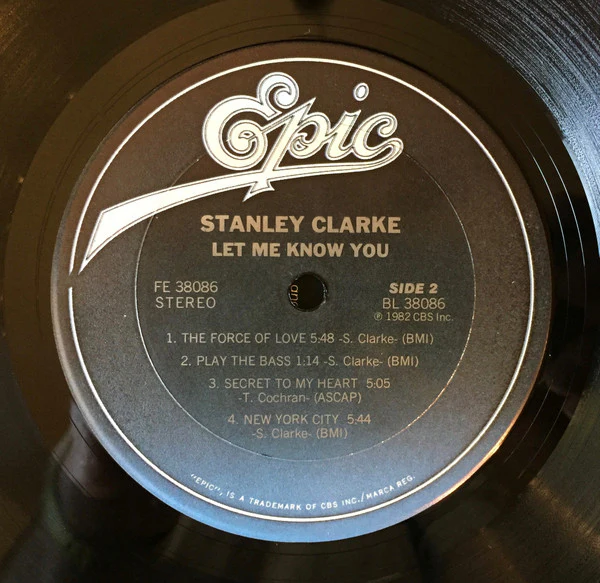 Stanley Clarke – Let Me Know You (VG/VG) – LP, US 1982 - Image 6