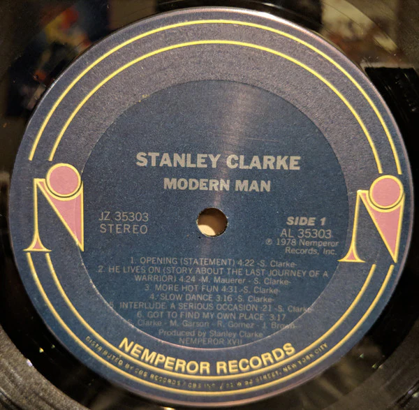 Stanley Clarke – Modern Man (VG+/VG+) – LP, US 1978 - Image 4