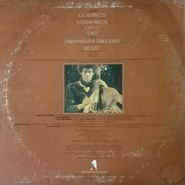 Stanley Clarke – Stanley Clarke (VG+/VG) – LP, US 1974 - Image 2