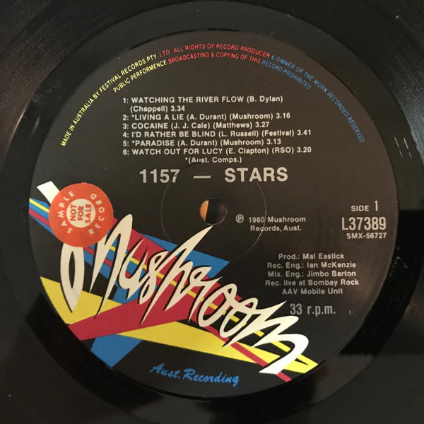 Stars – 1157 (VG+/VG+) – LP, AU 1980 - Image 3