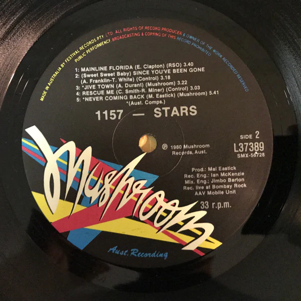 Stars – 1157 (VG+/VG+) – LP, AU 1980 - Image 4