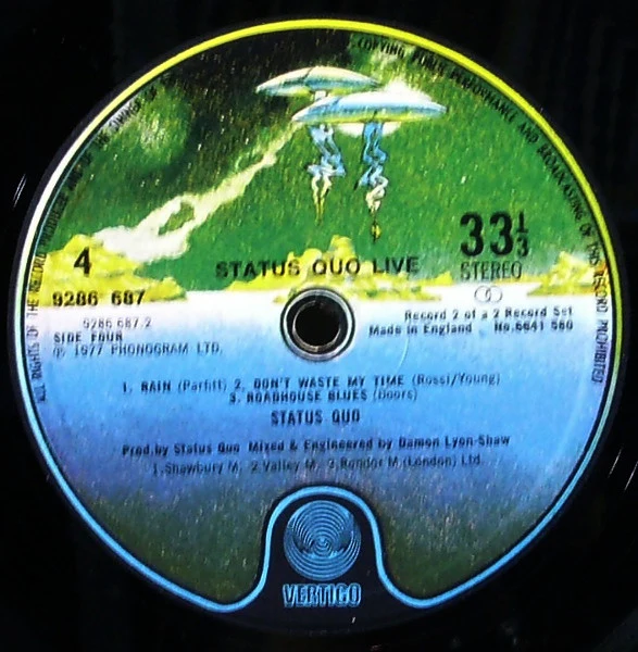 Status Quo – Live (VG+/VG) – 2xLP, UK 1977 - Image 9
