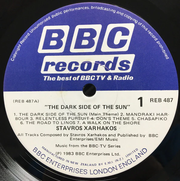 Stavros Xarhakos Orchestra – The Dark Side Of The Sun (VG+/VG+) – LP, NZ 1983 - Image 3