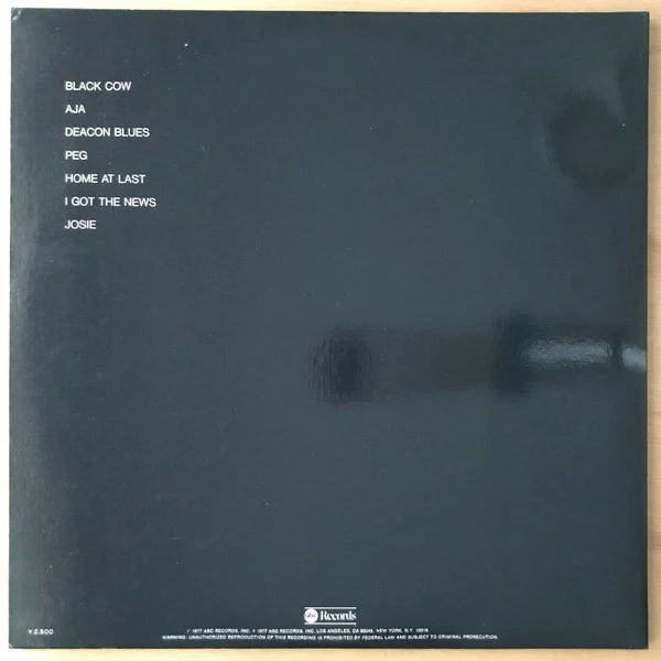 Steely Dan – Aja (VG+/VG+) – LP, JP 1977, With OBI - Image 3