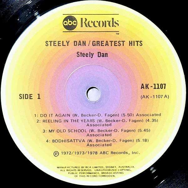 Steely Dan – Greatest Hits (E/E) – 2xLP, AU 1978 - Image 5