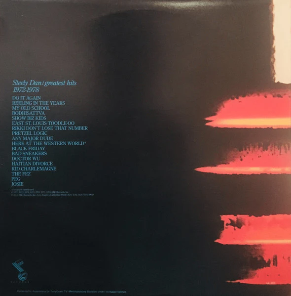Steely Dan – Greatest Hits (VG+/VG) – 2xLP, NZ - Image 2