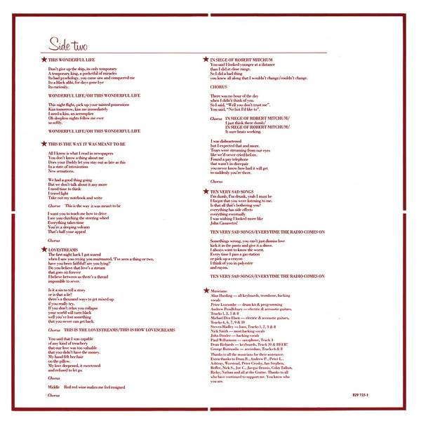 Stephen Cummings – This Wonderful Life (E/VG+) – LP, AU 1986 - Image 5