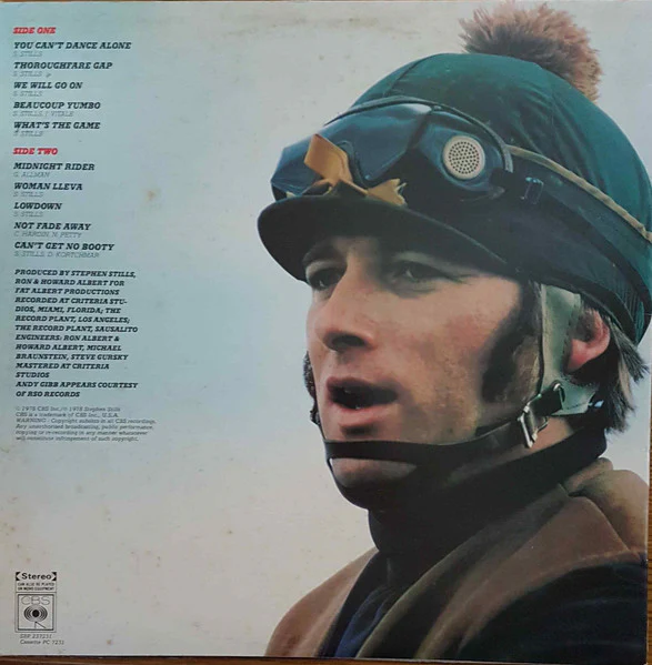 Stephen Stills – Thoroughfare Gap (E/E) – LP, AU 1978 - Image 2
