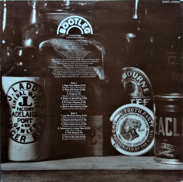 Steve Foster – Coming Home In A Jar (VG/VG) – LP, AU 1972 - Image 4
