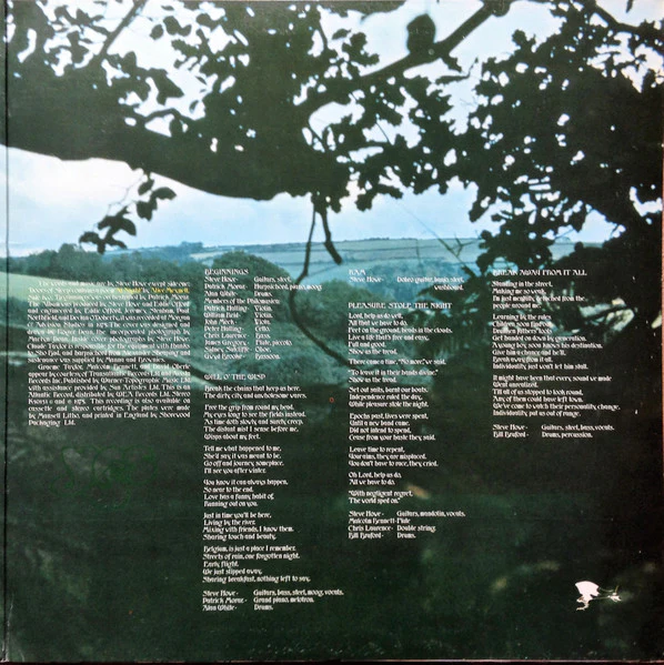 Steve Howe – Beginnings (VG/VG+) – LP, UK 1975 - Image 3
