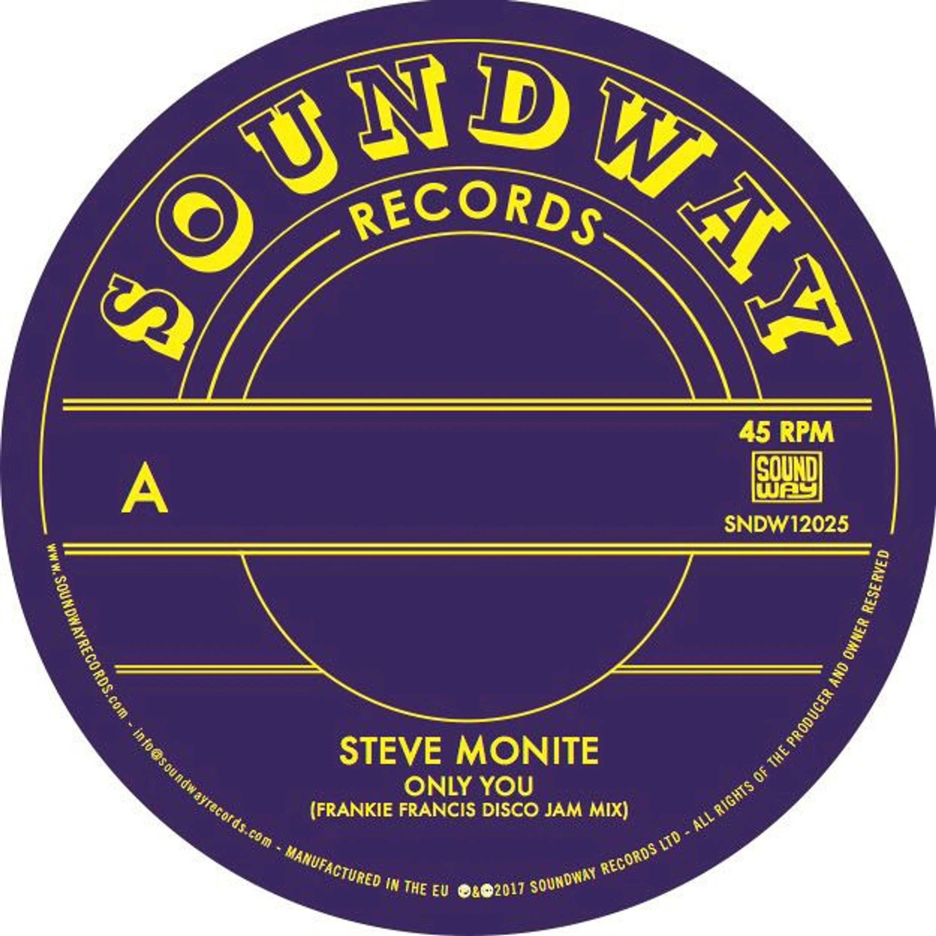 Steve Monite, Tabu Ley Rochereau – Only You / Hafi Deo (12")
