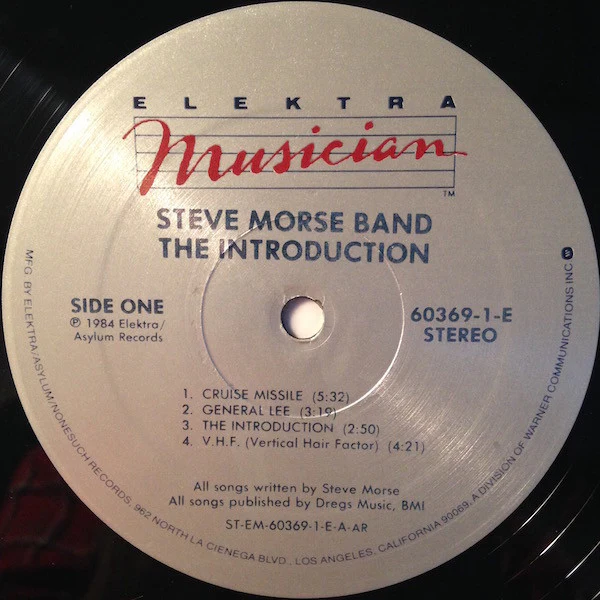 Steve Morse Band – The Introduction (VG+/VG+) – LP, US 1984 - Image 3