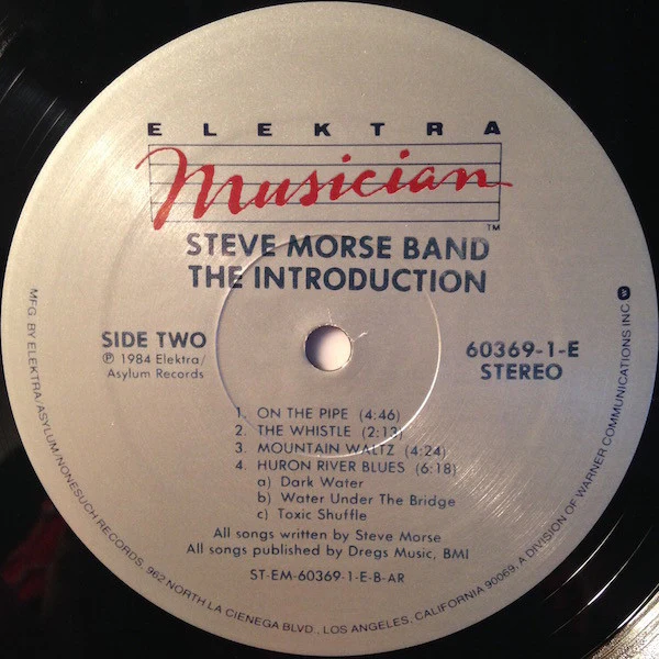Steve Morse Band – The Introduction (VG+/VG+) – LP, US 1984 - Image 4