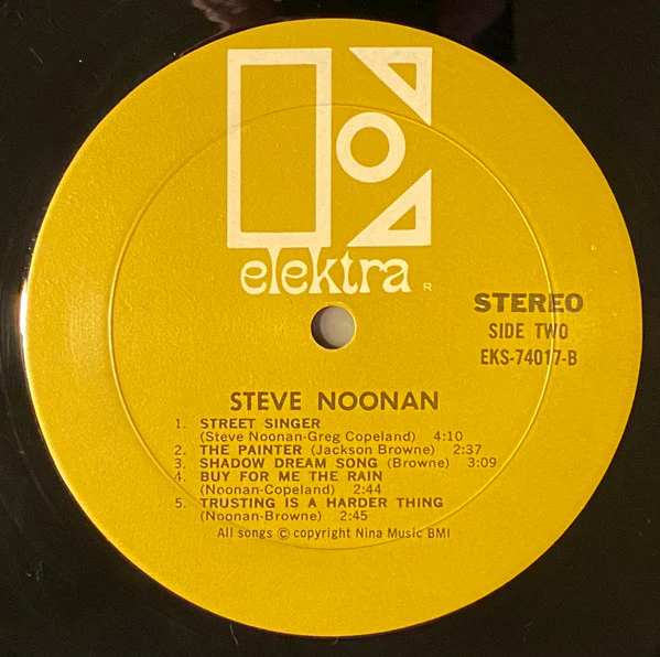 Steve Noonan – Steve Noonan (VG/VG) – LP, US 1968 - Image 3