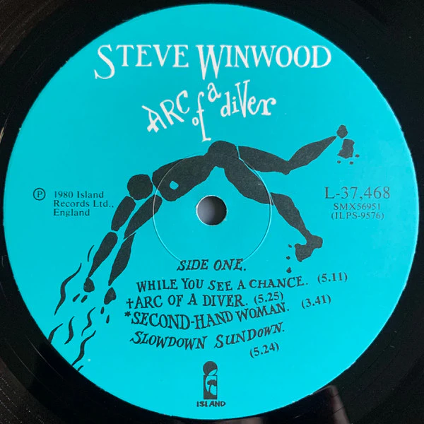 Steve Winwood – Arc Of A Diver (VG+/E) – LP, AU 1980 - Image 5