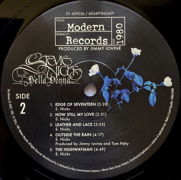 Stevie Nicks – Bella Donna (E/E) – 2xLP, EU 2022 - Image 6