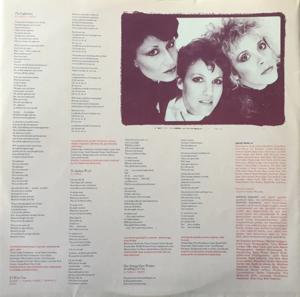 Stevie Nicks – Rock A Little (VG+/VG+) – LP, AU 1985 - Image 6