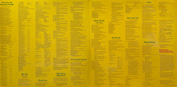 Stevie Wonder – Hotter Than July (VG/VG+) – LP, AU 1980 - Image 2