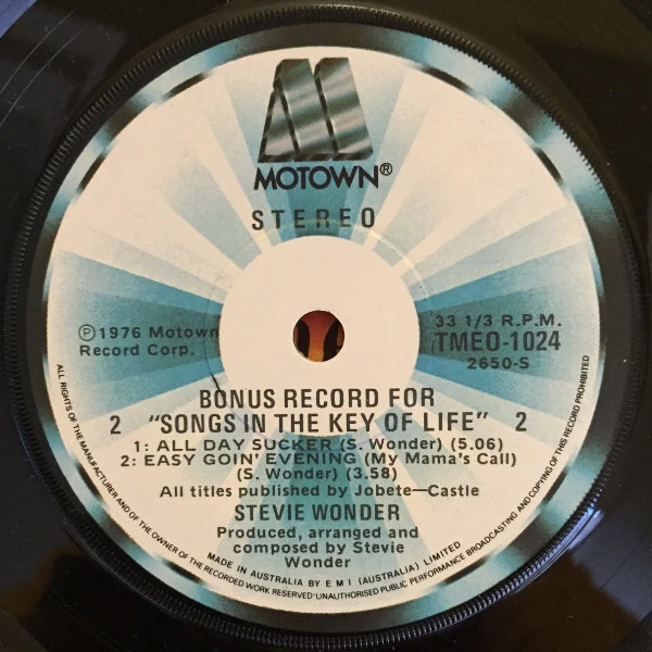 Stevie Wonder – Songs In The Key Of Life (VG/VG) – 2xLP, AU 1976 - Image 10
