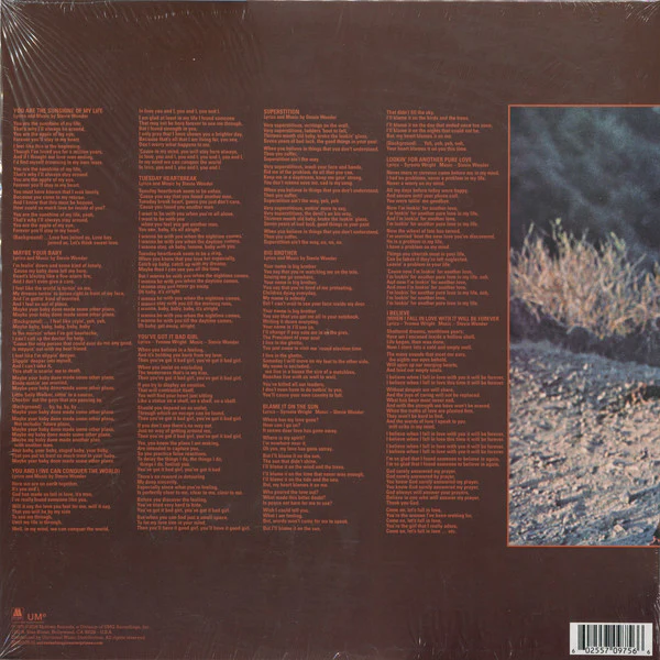 Stevie Wonder – Talking Book (M/M) – LP, US 2016 - Image 2