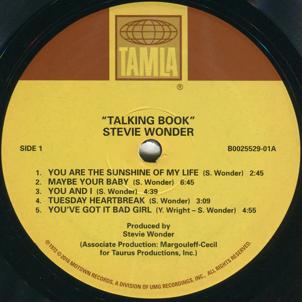 Stevie Wonder – Talking Book (M/E) – LP, US 2016 - Image 3