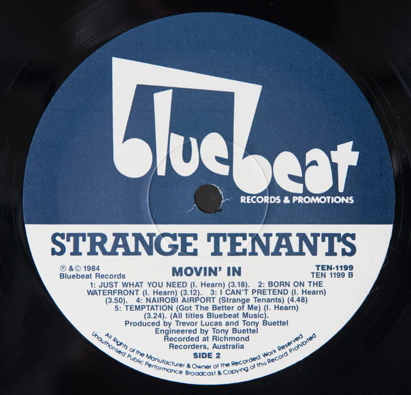 Strange Tenants – Movin In (VG+/VG+) – LP, AU 1984 - Image 4