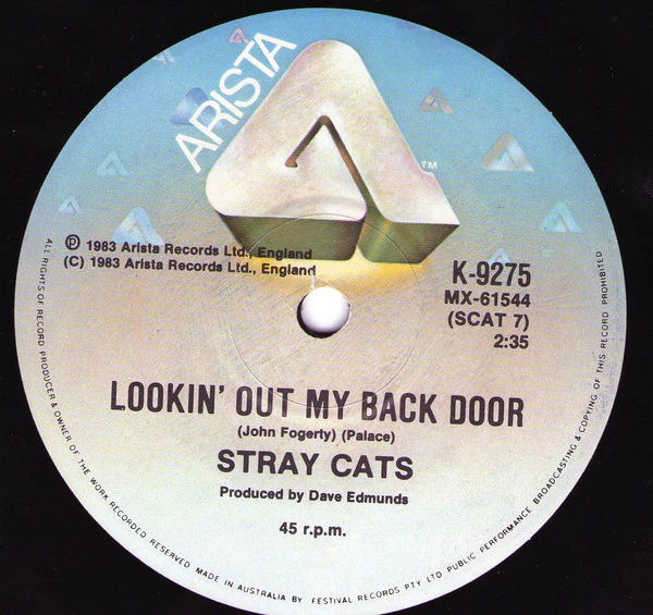 Stray Cats – Rebels Rule (E/Generic) – 7", AU 1983 - Image 2