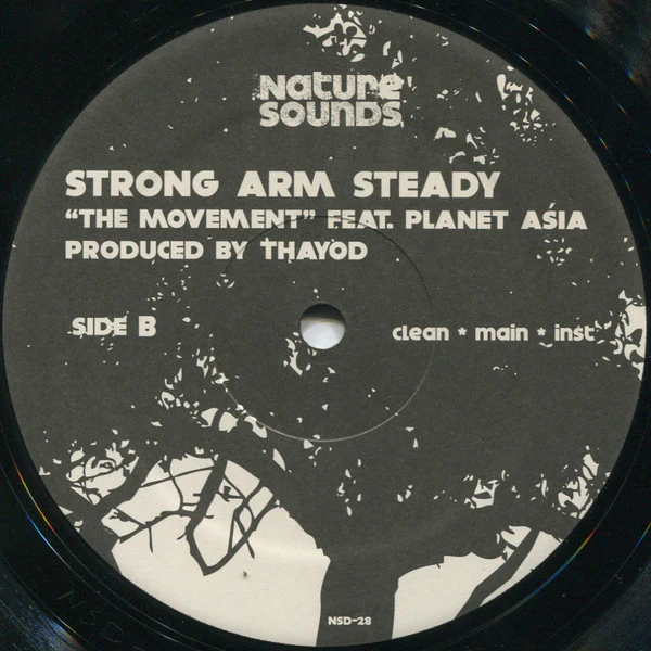 Strong Arm Steady – One Step / The Movement (VG+/VG+) – 12", US 2007 - Image 4