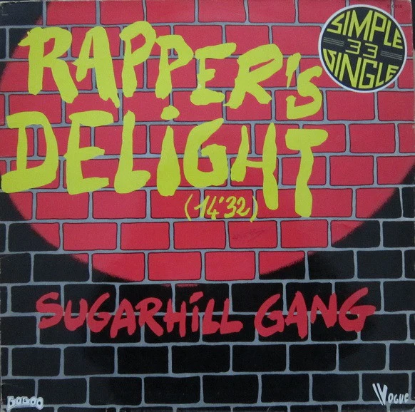 Sugarhill Gang – Rapper's Delight (VG/VG) – 12", FR 1979