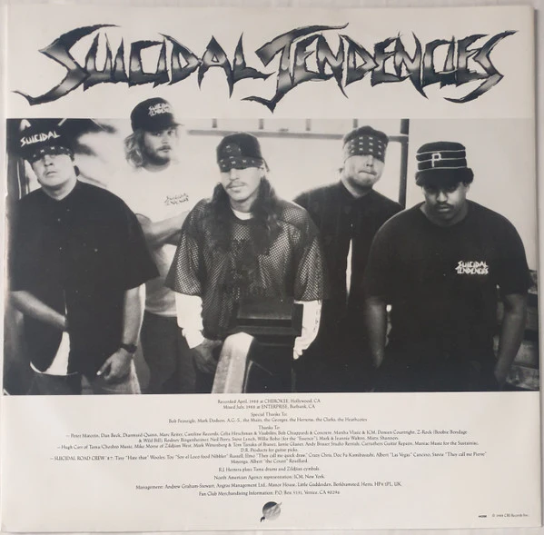Suicidal Tendencies – How Will I Laugh Tomorrow, When I Can't Even Smile Today (VG/VG+) – LP, AU 1988 - Image 5