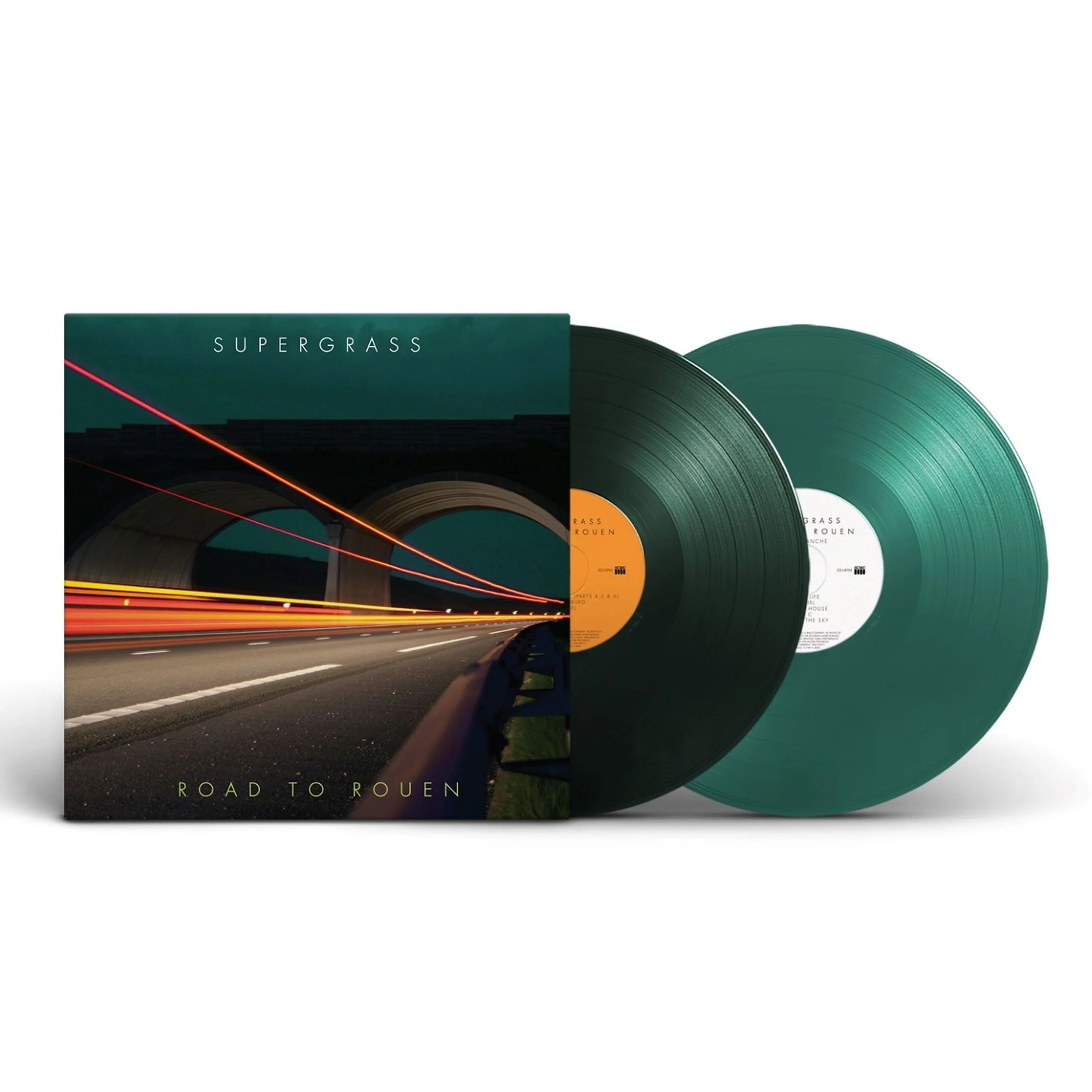 Supergrass – Road To Rouen (2xLP, green vinyl) - Image 2