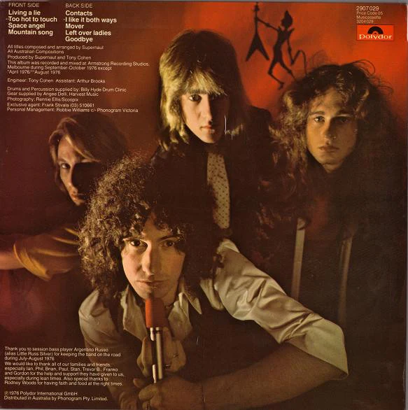 Supernaut – Supernaut (VG+/VG) – LP, AU 1976 - Image 4