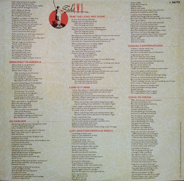 Supertramp – Breakfast In America (VG+/VG+) – LP, AU 1979 - Image 4