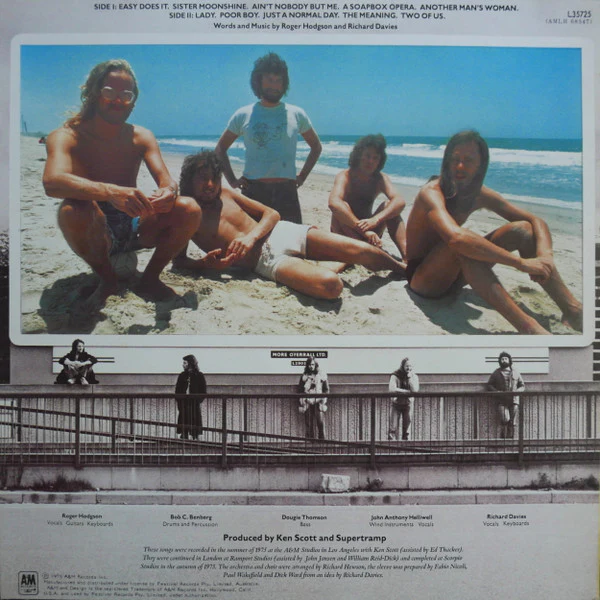Supertramp – Crisis? What Crisis? (VG/VG+) – LP, AU - Image 2
