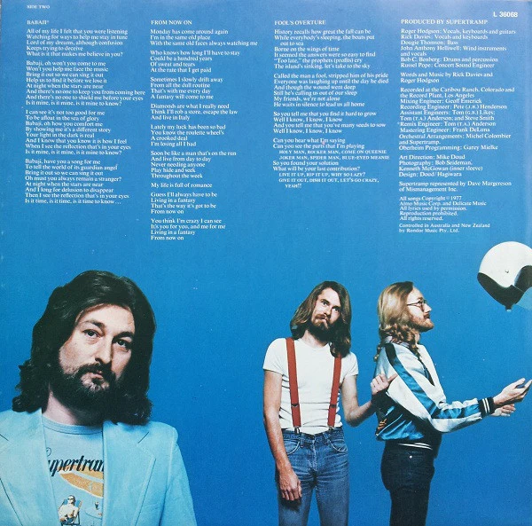 Supertramp – Even In The Quietest Moments... (VG/VG+) – LP, AU 1977 - Image 6
