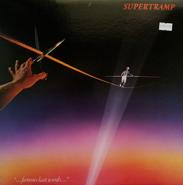 Supertramp – "...Famous Last Words..." (E/VG+) – LP, AU 1982