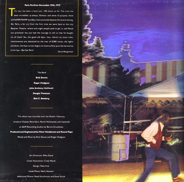 Supertramp – Paris (VG+/VG+) – 2xLP, AU 1980 - Image 2