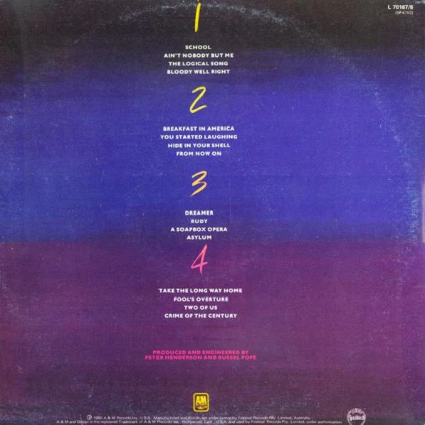 Supertramp – Paris (VG+/VG+) – 2xLP, AU 1980 - Image 4